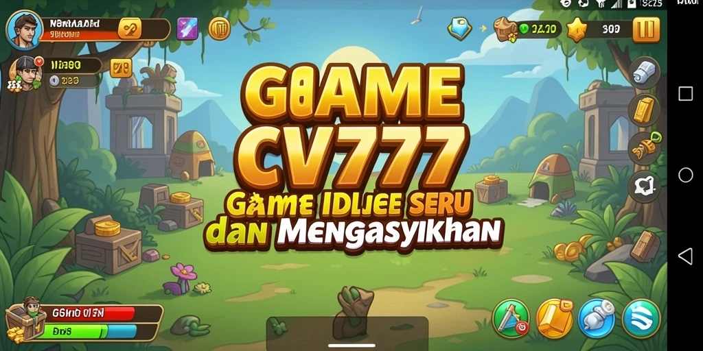 Tampilan gameplay seru dari CV777 yang menunjukkan elemen Idle.
