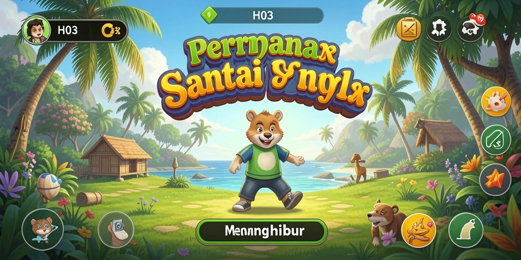 Tampilan gameplay H03 yang menarik dan menghibur saat bermain.