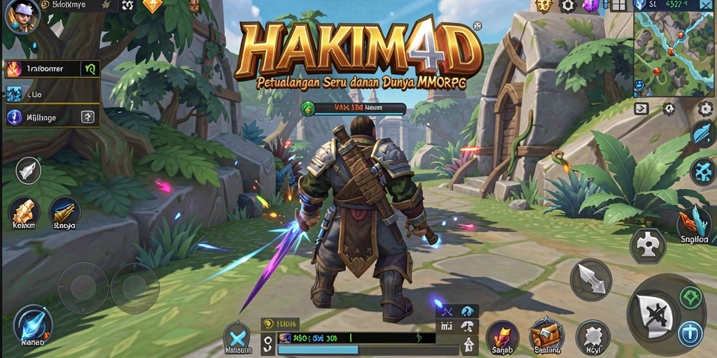 Tangkapan layar dari gameplay menarik HAKIM4D dengan aksi seru.