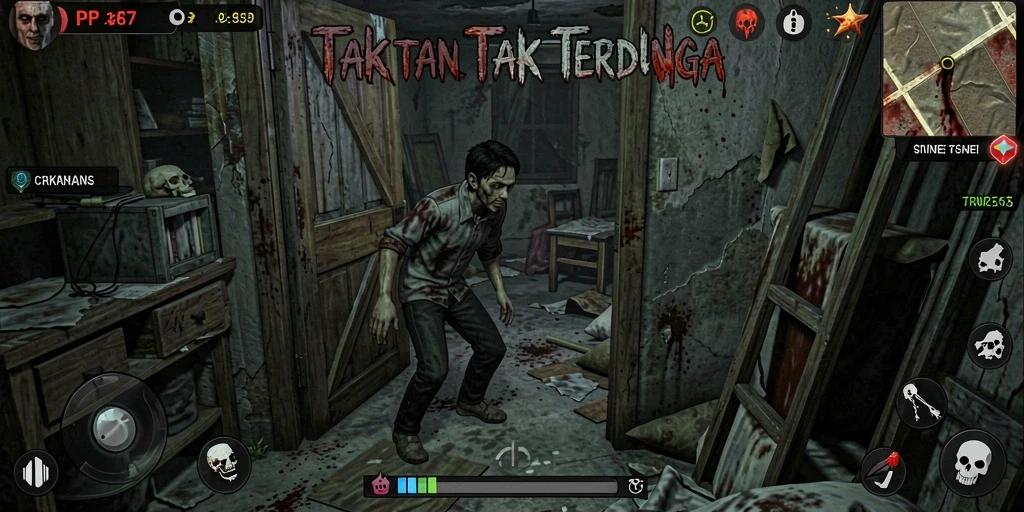 Gameplay horor yang menegangkan dan atmosfer mencekam